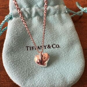 Tiffany & Co. Concave Heart Necklace